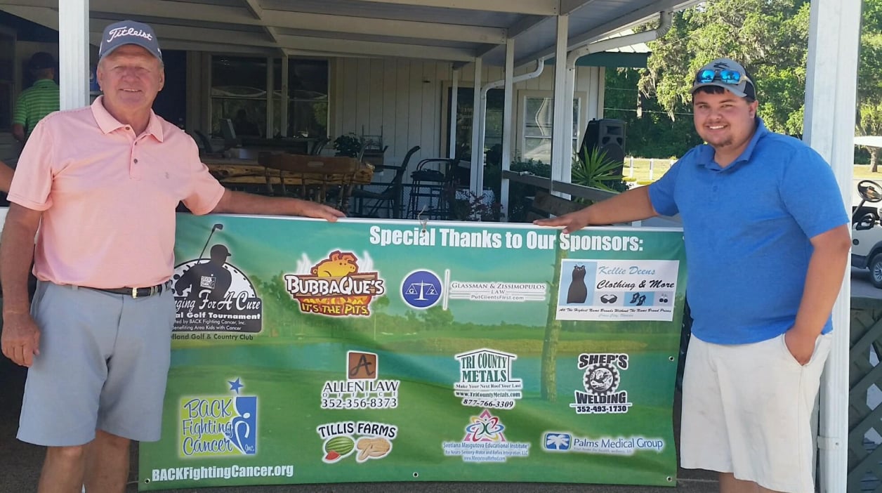 The BACK Fighting Cancer Swinging for a Cure event