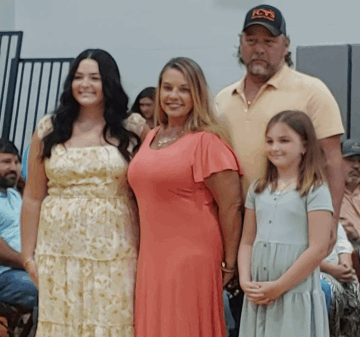 Scholarship Award Night with back Fighting Cancer