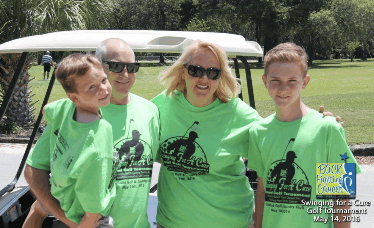 The BACK Fighting Cancer Swinging for a Cure event